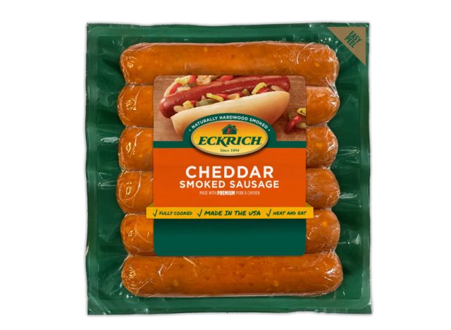 Eckrich cheddar füstölt kolbász