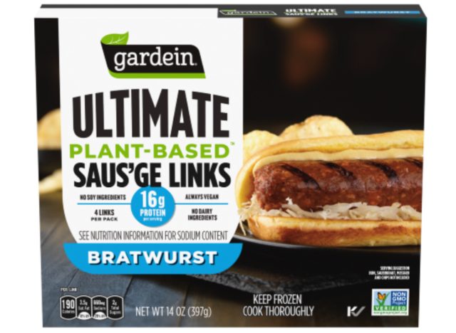 Gardein bratwurst