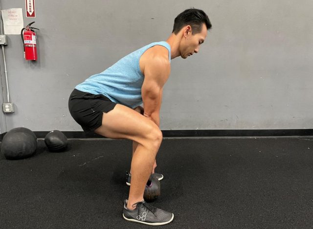 kettlebell emelés