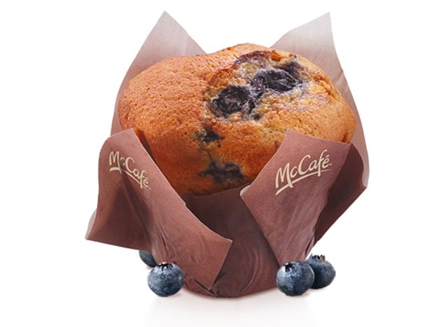 Mcdonalds áfonyás muffin