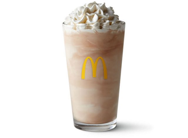 McDonalds csokoládé shake