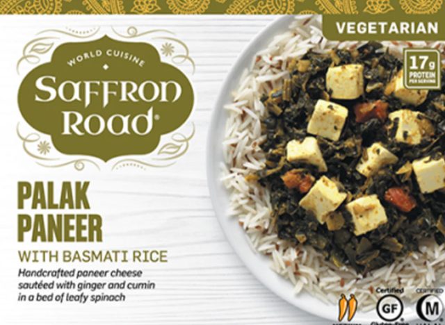 Saffron Road palak paneer