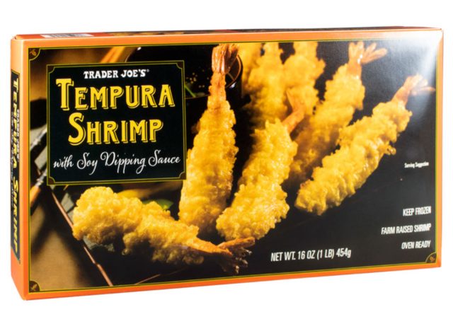 Trader Joe tempura garnélarákja