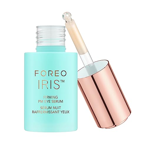 IRIS Retinol ránctalanító szemkontúr szérum nőknek - Sötét karikák ellen nőknek és sötét karikák ellen férfiaknak - E-vitamin - Sötét karikák és táskák ellen - Éjszakai feszesítő szérum - 15 ml