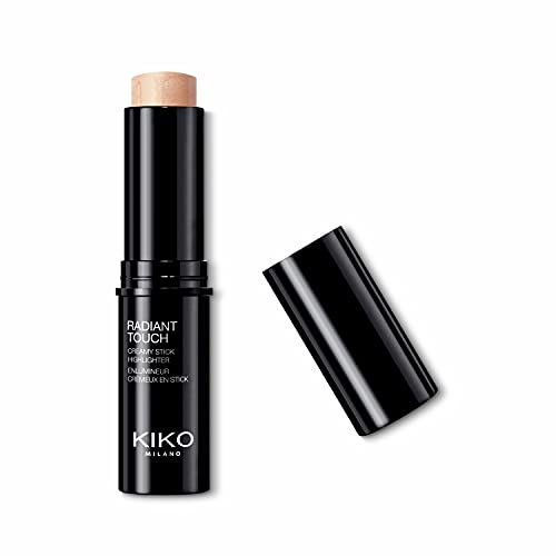 KIKO Milano Radiant Touch Creamy Stick Highlighter 100 | Highlighter Stick: krémes textúra és ragyogó felület